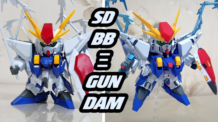 【享受一笔一划】万代 SD BB战士 柯西高达 闪光的哈萨维 Ξ GUNDAM