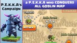 One PEKKA CHALLENGE | PEKKA VS Goblin Maps | Clash of Clans