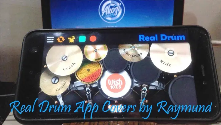 Francis M - KALEIDOSCOPE WORLD | Real Drum App Covers by Raymund