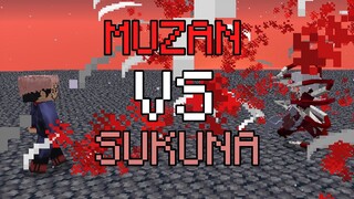 Muzan vs Sukuna In Minecraft
