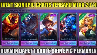 LOGIN SEKARANG! EVENT SKIN EPIC GRATIS MOBILE LEGENDS TERBARU 2024 | DIJAMIN DAPET SKIN PERMANEN