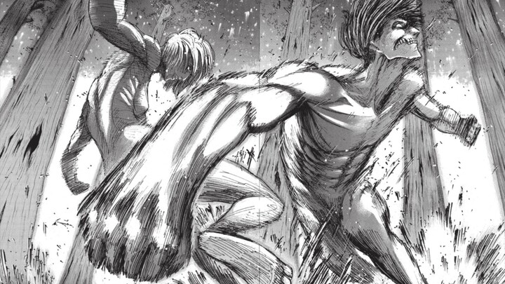 Appreciation of the fighting animation of "Attack on Titan"