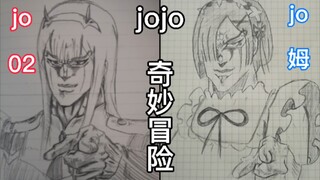 ［手绘合集］最成功的动漫角色《jojo》 放在任何地方都毫无违和感！