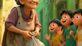 Nenek pemungut sampah