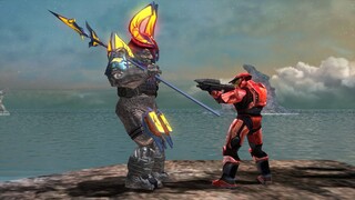 Halo 2 Brutes VS. Halo 1 Spartans