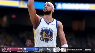 NBA 2K22 Ultra Modded Season | Cavaliers vs Warriors | Full Game Highlights