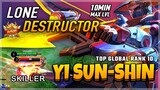 New Lone Destructor Skin! Yi Sun-Shin Best Build 2020 Gameplay by SKILLER | Diamond Giveaway