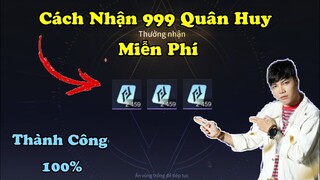 Liên Quân | Cách Nhận 20K Quân Huy Miễn Phí Mới Nhất Mùa 21, Không Tốn 1 Xu