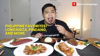 Philippine Favorites! Longaniza, Pindang, and more.