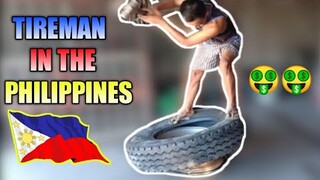 ANONG TRABAHO KO SA TOTOONG BUHAY? (SHINEJONZOIE DAILY GRIND) | TIREMAN IN THE PHILIPPINES