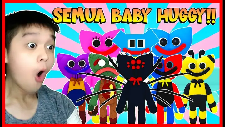 LUCU !! ATUN & MOMON MENEMUKAN KELUARGA BAYI HUGGY WUGGY !! Feat @MOOMOO Roblox Indonesia