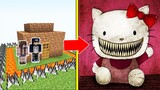 Hello Kitty.EXE Tấn Công Nhà Được Bảo Vệ Bởi bqThanh và Ốc Trong Minecraft