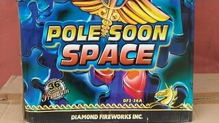 Pole Soon space 2" INCH 36 Shots  FIREWORKS 2021