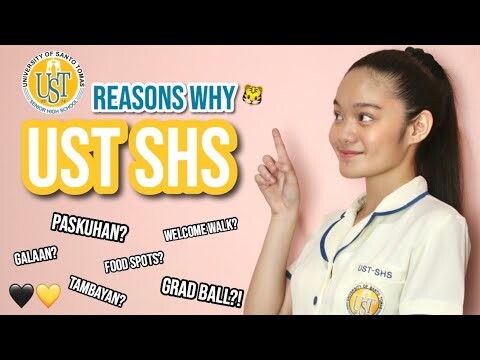 WHY CHOOSE UST SHS? (PASKUHAN? FOOD SPOTS? YAKAP CULTURE?)