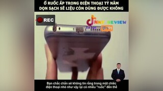 Xử lý chiếc điện điện thoại bẩn thỉu hoccungtiktok LearnOnTikTok nnt_review mereviewphim