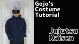 [Jujutsu Kaisen]Gojo's costume tutorial - Clothes, eyepatch, wig  [How to make cosplay costume]