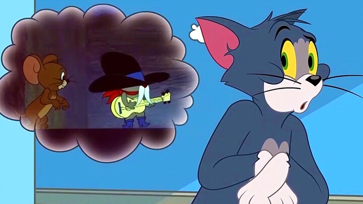 Tom and Jerry: Uncle Peck comes to visit again, Tom is so scared that he pulls out his beard