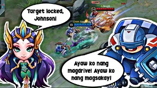 Target Locked, Johnson. Ayaw na niyang magsakay🤣