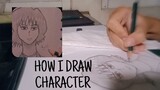 "HOW I DRAW CHARACTER SQUID GAME" || 🐙🦑🖼️✍🏻