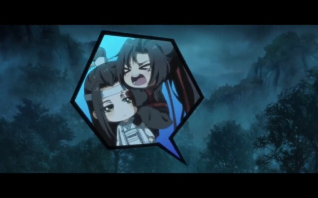 [The Grandmaster of Demonic Cultivation Q Version 24] Night Hunt. Lan Zhan is so cute! Wei Ying is s