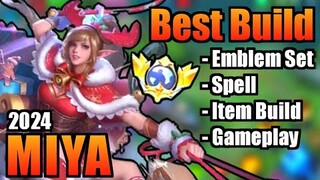 MIYA BEST BUILD 2024 | TOP 1 GLOBAL MIYA BUILD | MIYA - MOBILE LEGENDS | MLBB (Part 2)