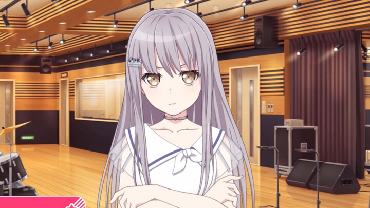 Although ykn is usually silly, she is still the leader of Roselia