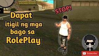 Dapat itigil ng mga Bago sa GTA RolePlay (Common Non RP) - For Beginners