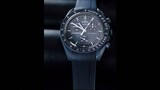 Rubber Strap for Omega Speedmaster MoonSwatch - Tang Buckle Series