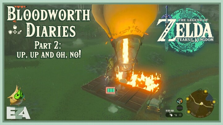 Bloodworth's Zelda Diaries - Part 2: Up, Up and Oh, No!