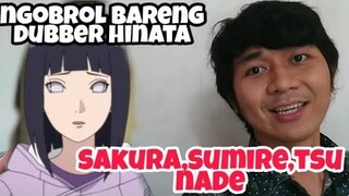 NGOBROL BARENG DUBBER HINATA,SAKURA,SUMIRE,TSUNADE