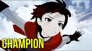 Ruby Rose - RWBY - Champion - Fall Out Boy AMV