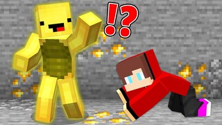 Mikey Turned to Gold in Minecraft Challenge (Maizen Mazien Mizen)