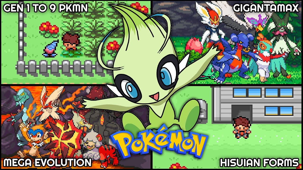 Updated] Pokemon GBA Rom With Gen 1 to 8, Hisuian Forms, Revamp