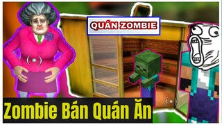 [ Scary Teacher 3D ] Zombie Bán Quán Ăn Giúp Cô Thảo Giảm Cân | MV Channel