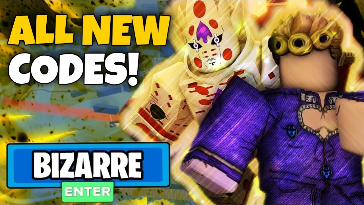 NEW UPDATE* CODES YOUR BIZARRE ADVENTURE ROBLOX, YOUR BIZARRE ADVENTURE  CODES, YBA CODES