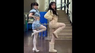 Minnie challenge with 咏知xi