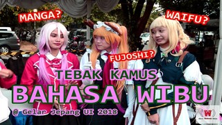 Tebak Istilah-Istilah di Dunia Otaku (At Gelar Jepang UI 2018)