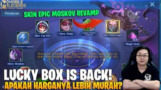 LUCKY BOX IS BACK! APAKAH HARGA SKIN EPIC LIMITED NYA JADI LEBIH MURAH?! MARI KITA BORONG!