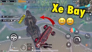 PUBG Mobile _ Trải Nghiệm Đi Xe Bay - Godzilla Đại Chiến Thằn Lằn Đột Biến √