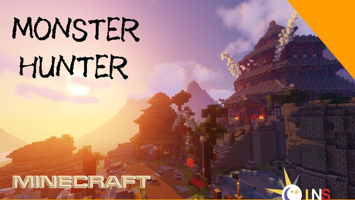 【Gaming】【Lnight Minecraft】Monster Hunter recreates Yukumo Village