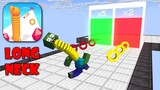 Monster School : BABY MONSTERS LONG NECK RUN CHALLENGE ALL EPISODE - Minecraft Animation