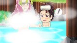 [ดาบพิฆาตอสูร] ทันจิโร่กับมิตสึริอยู่บ่อน้ำพุร้อนเดียวกัน?!
