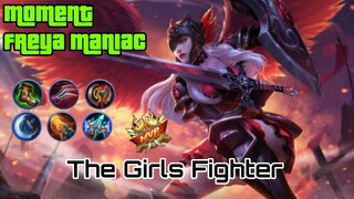 Freya vs Argus Exp Laner...Moment Maniac | MLBB Mobile Legend