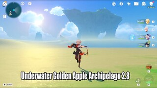I Found Hidden Island Underwater Golden Apple Archipelago Cave - 2.8 New Mystery
