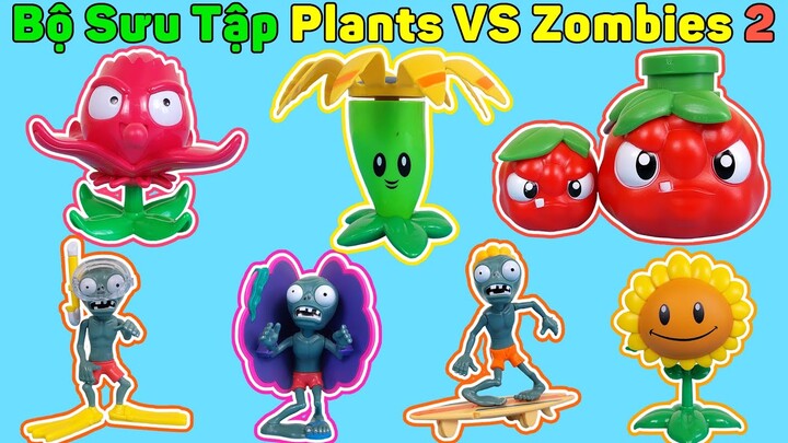 Mô Hình Plants Vs Zombies 2, Thợ Lặn Zombies Đại Dương Và Hoa Bloomerang | Mở Hộp Mua Hàng Online