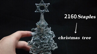 Christmas tree! Advanced staple hexagram