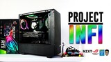 PROJECT INFI: NZXTxAsus Theme Php 150k+ Build Guide ft Formula XI, RTX 2080 ti ROG, & H500i