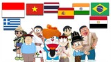 Doraemon In Different Languages Meme