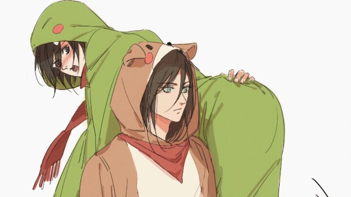 "Attack on Titan" resmi musim terakhir menipu teater kecil Allen dan Mikasa Kubisheng, pengantin baru...