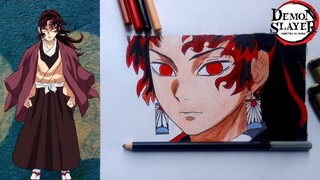 Drawing Yoriichi Si Pembasmi Iblis Pertama  - Demon Slayer